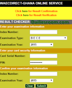 www.waecdirect.org | How to Check 2015 Waec Result Online