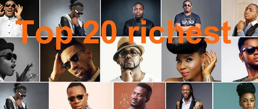 2019-2020 Nigerian Top 20 Richest Musicians List and Their Net Worth