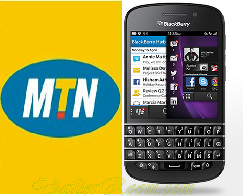 MTN Blackberry Data Subscription Code - BB Data Bundle for MTN