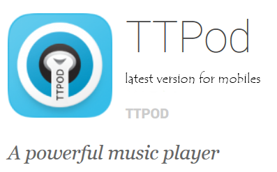 TTPod latest version