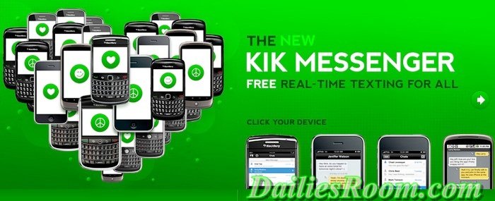 kik messenger app - sign up | free download