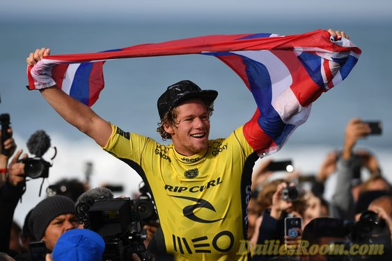 John John Florence Wins first World Title in Surfing | world surf league