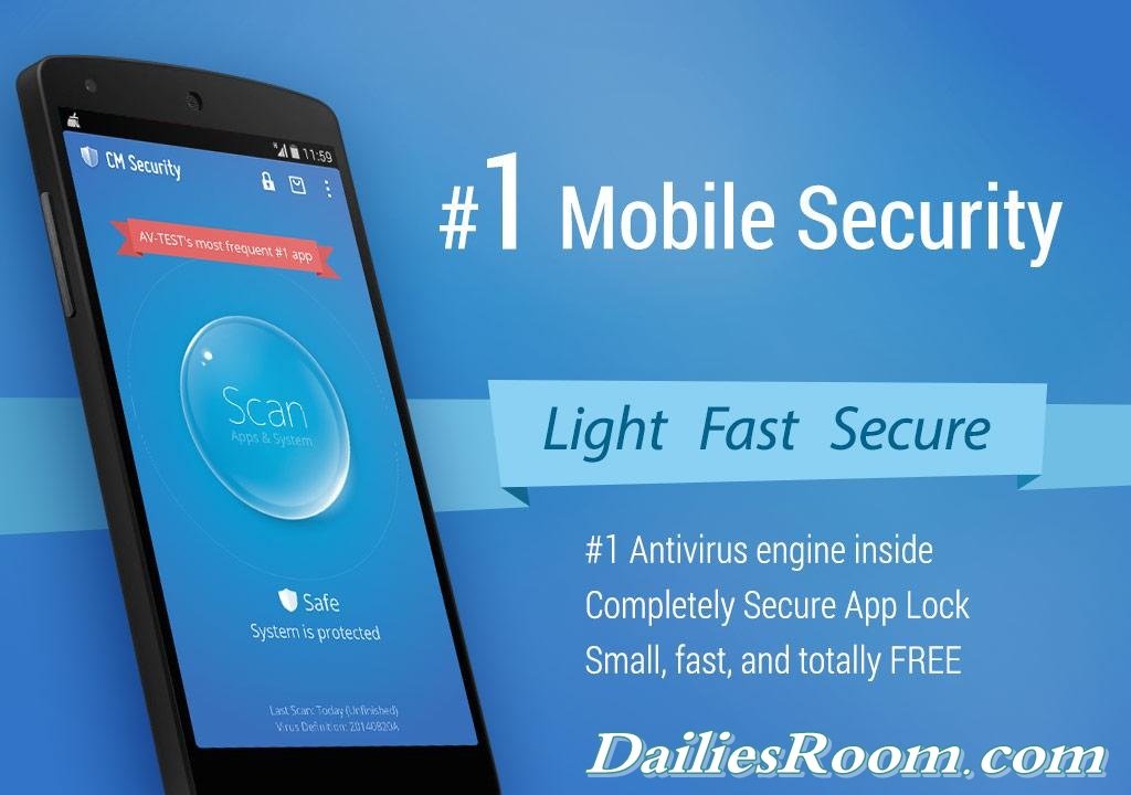 How to Install CM Security Applock Antivirus App for android - secure your device