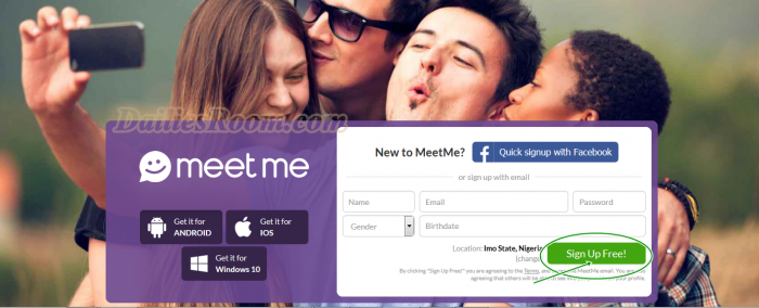 How To Sign Up MeetMe, MeetMe Registration – meetme.com sign up / Meetme App