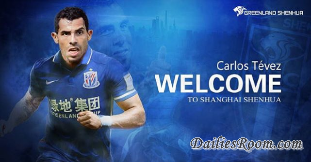 After china transfer, Carlos Tevez becomes Highest paid footballer, Makes $80 per minute