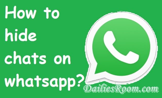 How to Archive and Unarchive Whatsapp Chats for Android | Hide Whatsapp conversation