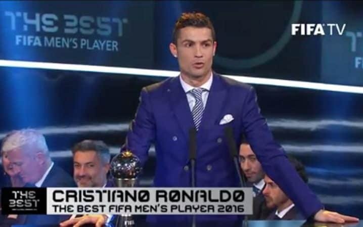 FIFA Best 2016 Award: Winner Of Best FIFA Football Awards 2016 Ronaldo Win Big