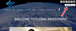 Floral Investment Sign Up | Floral Investment Registration Form | FloralInvestment.com Login