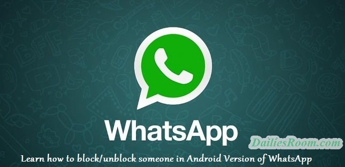 How to Block/unblock Whatsapp Contact on Android Device