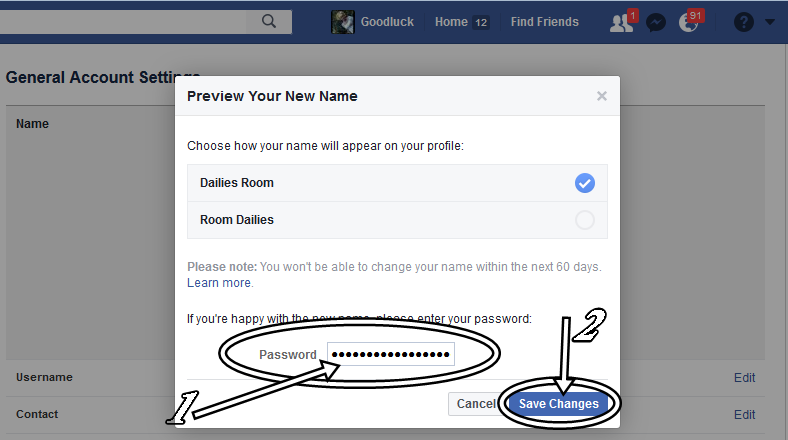 Change Facebook Profile Name | Guide to Change FB.com Account Name Fast