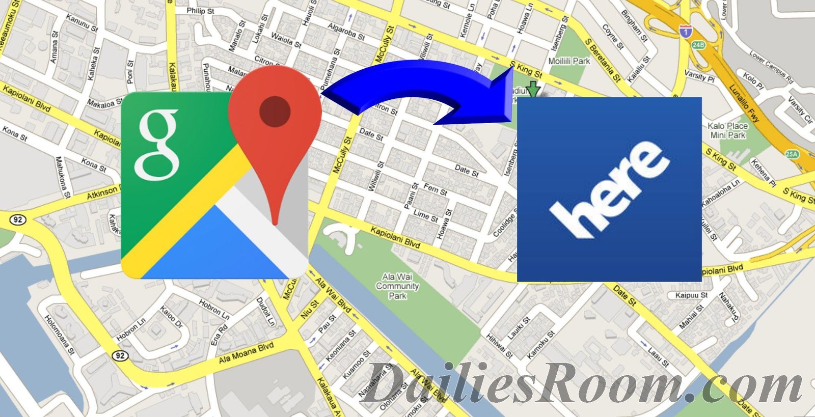 How to share Location Via Google Map App for Android Device