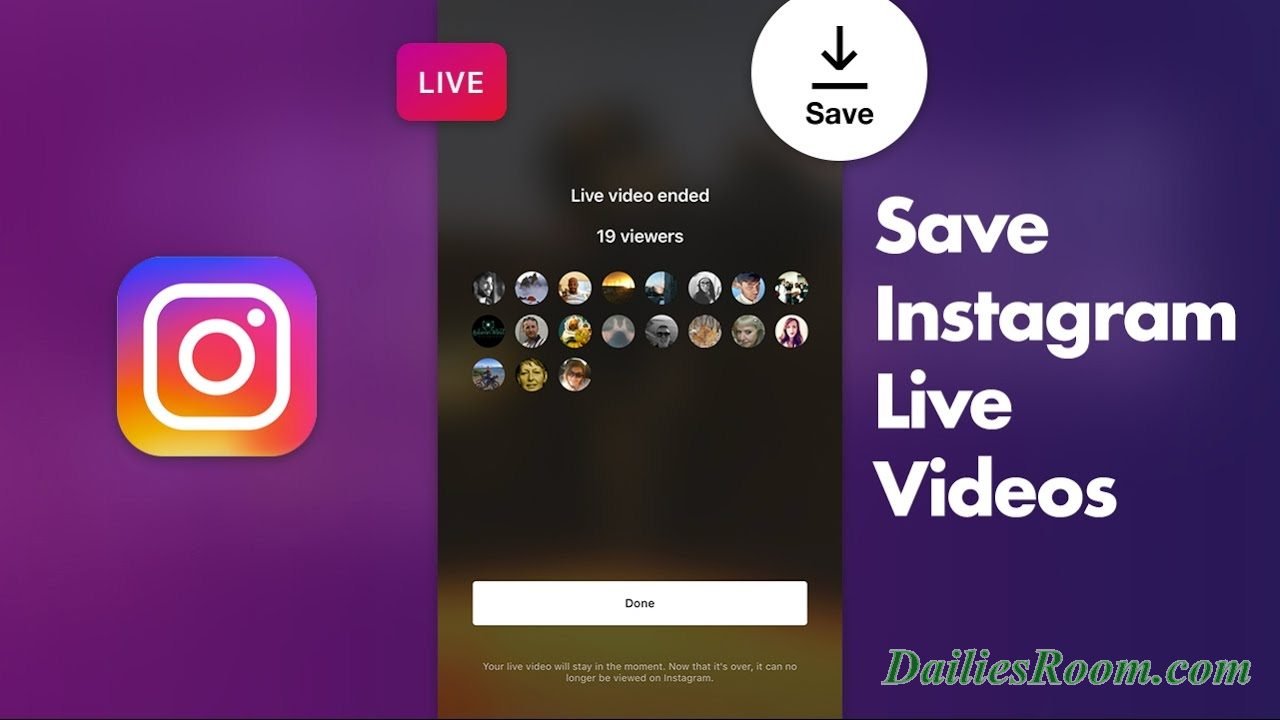 How to Save Instagram Live Video | Update Instagram App On Android Device