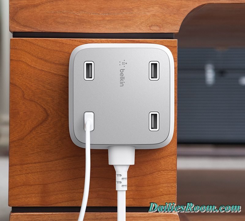 New Belkin's Family Rockstar Charger | 4-port USB charger {Features}