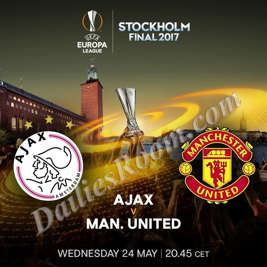 2017 UEFA Europa League Final; Ajax Vs Manchester United