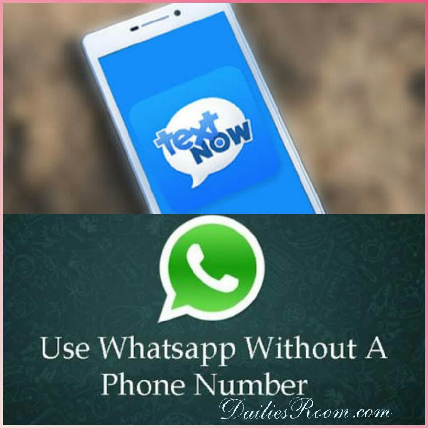 How to Open Whatsapp Account Via TextNow App - without Phone Number