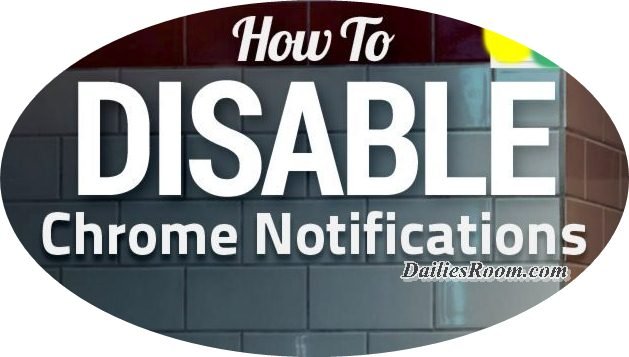 Steps to Disable Chrome Browser Push Notifications On Android device