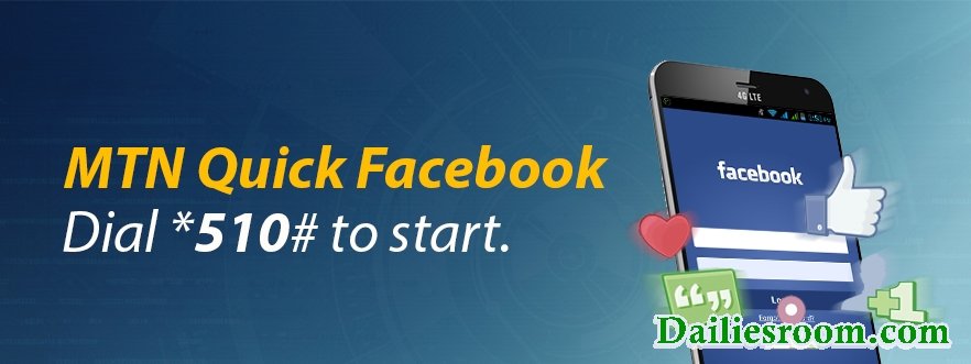 *510# Sign in MTN Quick Facebook | Access Facebook Via USSD Code