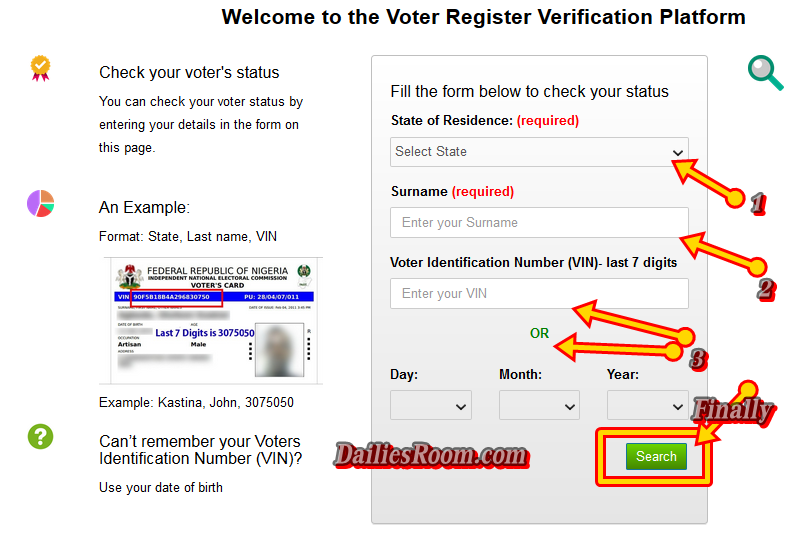 How to Check Permanent Voters Card Registration Online Status