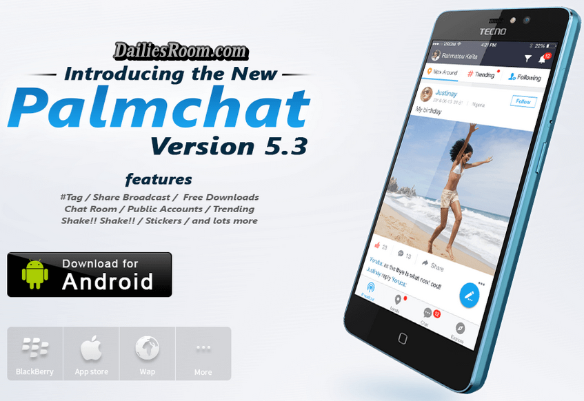 New Palmchat Download Android, BlackBerry 10, iPhone - Palm Chat login