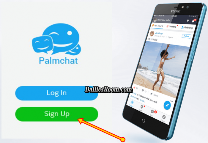 Create Palmchat Account With Phone Number - Login Palmchat Love