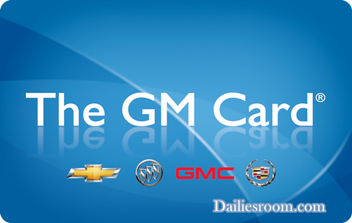 www.gmcard.com My Account Sign in Page | GM Card Member Login