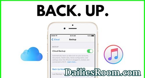 How To Backup iPhone To iCloud Or iTunes | Backup iOS Device