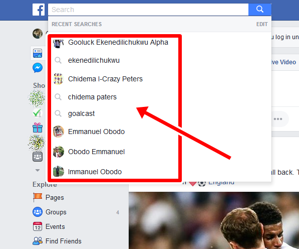 How To Delete or Clear Facebook Search History - FB.com Search History