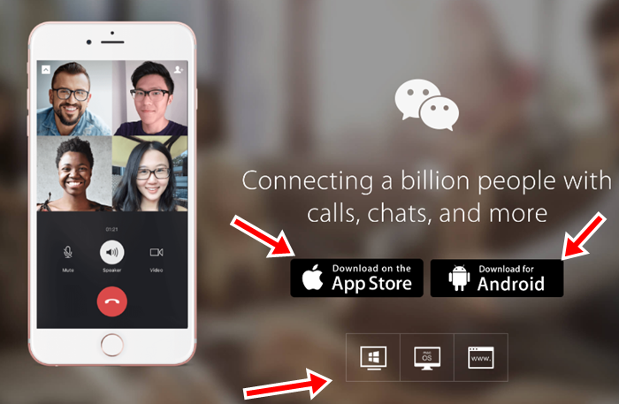 Wechat login with Facebook Account, WeChat Download, Sign Up WeChat