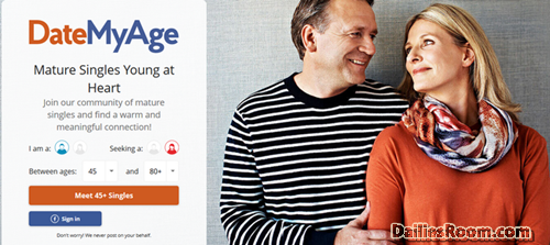 www.datemyage.com Review: DateMyAge Registration For Mature Singles