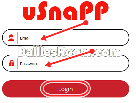 usnapp ng Web Sign In Portal: uSnapp Facebook Login Steps