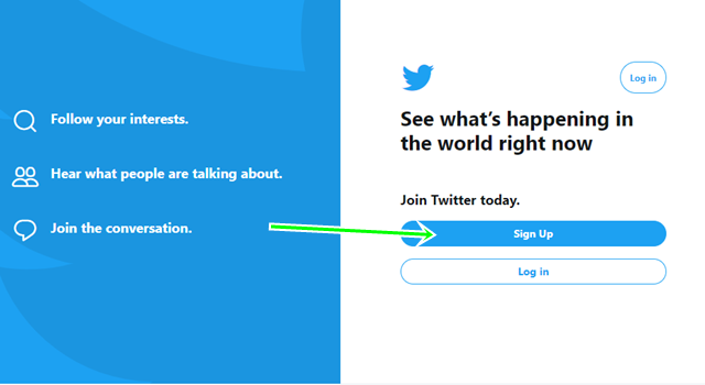 Sign Up For Twitter Free & Set Up Twitter Account For Business