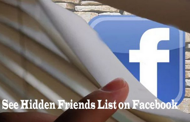 Steps To See Hidden Friends List on Facebook Timeline / Profile