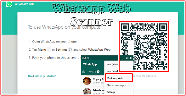 Whatsapp Web Scanner For www.web.whatsapp.com Sign in