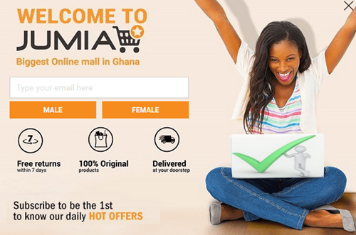 www.jumia.com.gh Sign Up - Jumia Online Shopping Ghana Account