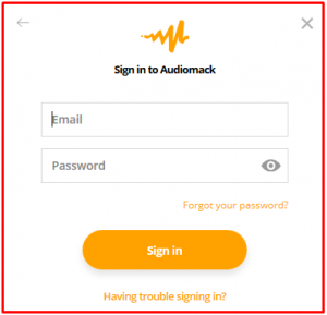 Steps To Audiomack Login Or Sign Up Account Using Email & Facebook