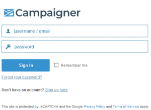 Steps To Campaigner Login For Email Marketing Automation