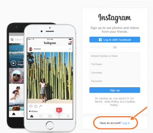 Instagram Login Web