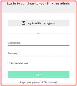 www.linktr.ee/login With Username - Linktree Login Online Portal