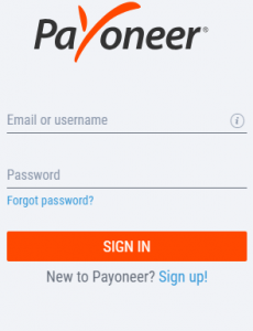 www.login.payoneer.com Sign In | Payoneer Login With Email