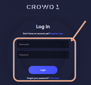 www.Crowd1.com Login