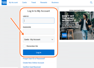 American Express Credit Card Login