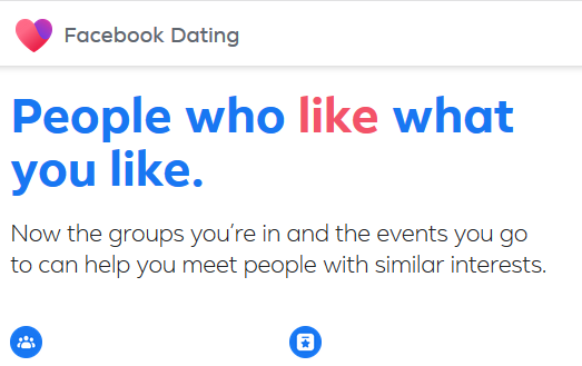 Facebook Dating App Settings