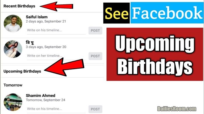 How To See Facebook Upcoming Birthdays: FB Birthday List On Facebook App