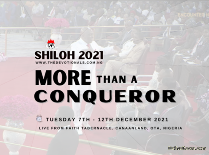 Shiloh 2021: Winners Chapel International Shiloh Program - Date, Theme