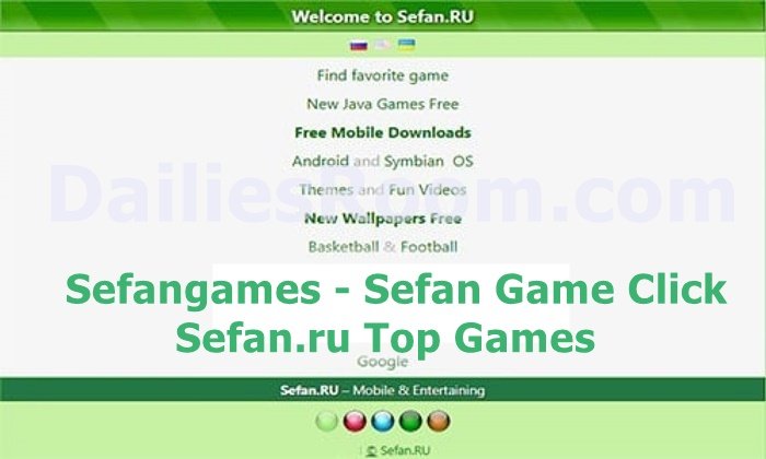 Sefangames - Sefan Game Click | Sefan.ru Games - Sefan ru Top Games