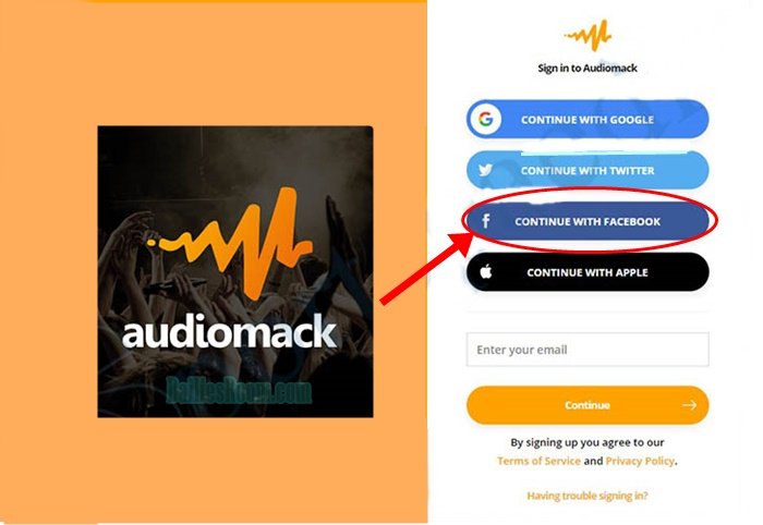 www.audiomack.com/login: Audiomack Login With Facebook - Audiomack Sign In