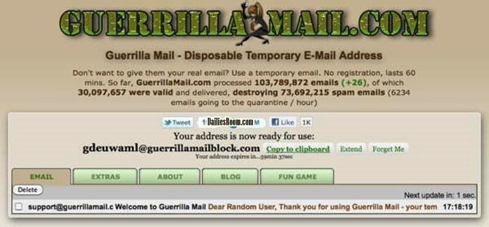 Guerrilla Mail Temporary Email Generator: How To Use Guerrilla Mail - Is Guerrilla Mail Safe?